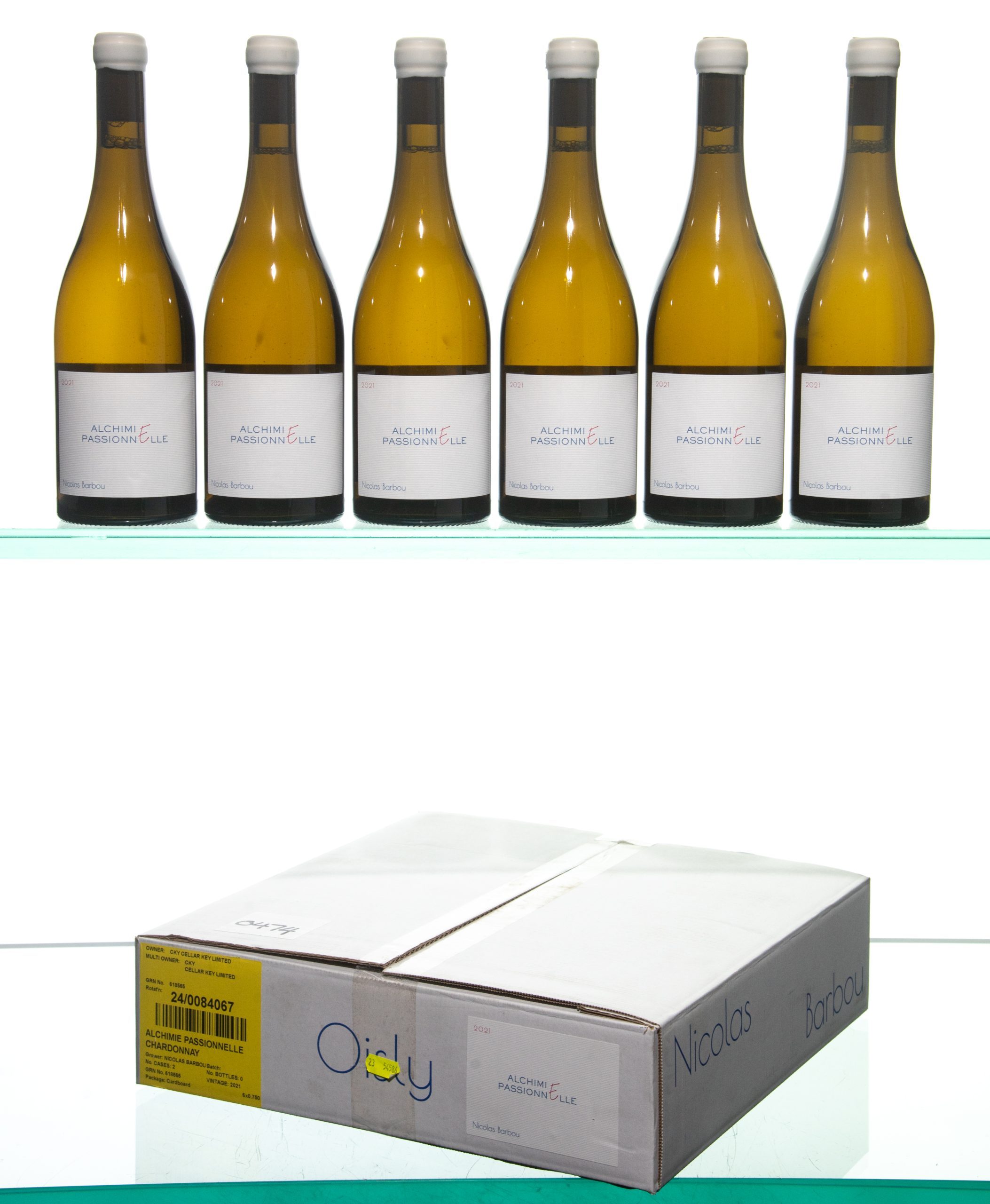 Chardonnay Alchimie Passionnelle 2021, Nicolas Barbou, Loire (2021)