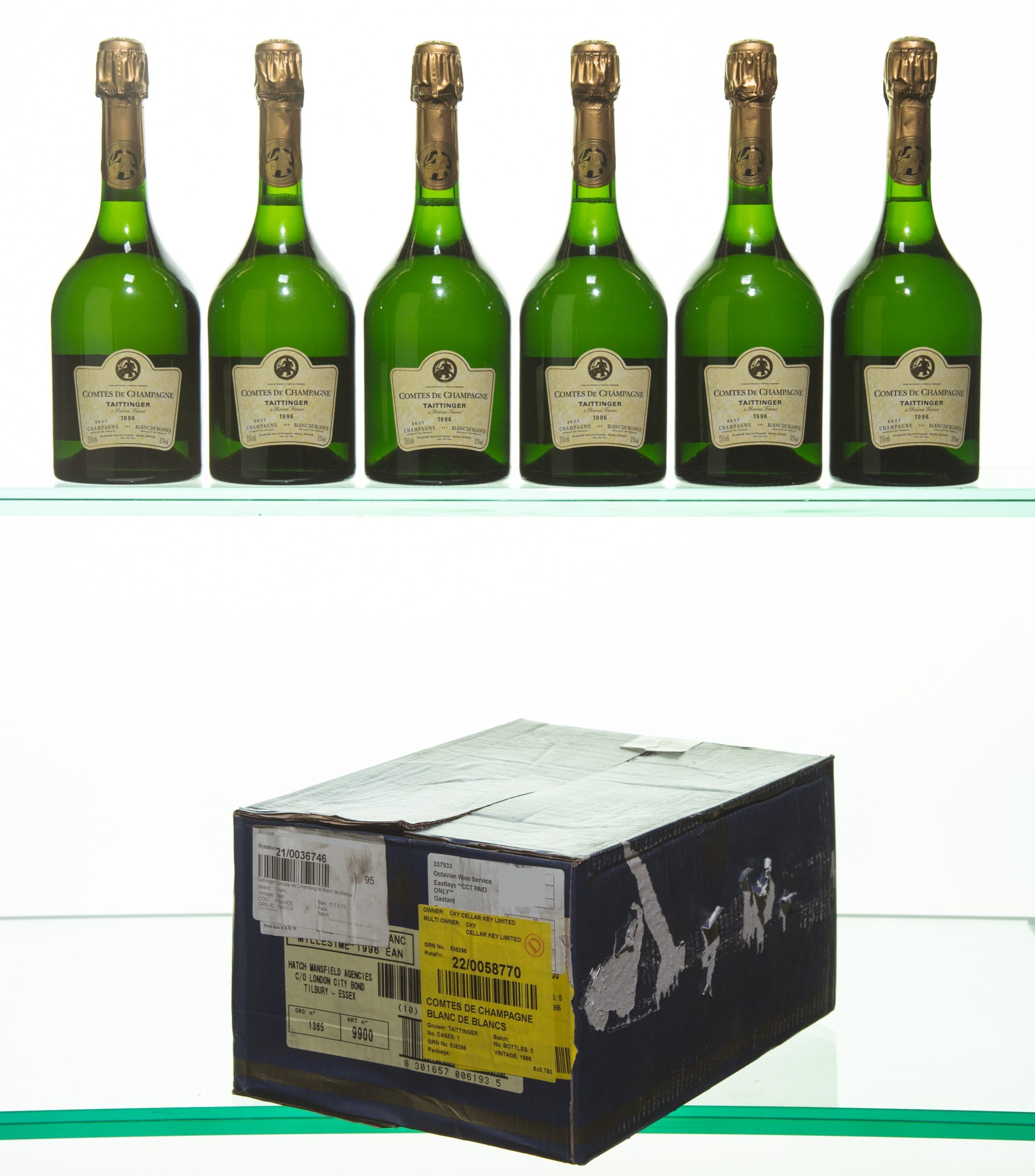 Taittinger Comtes de Champagne Blanc de blancs, Champagne (1996)