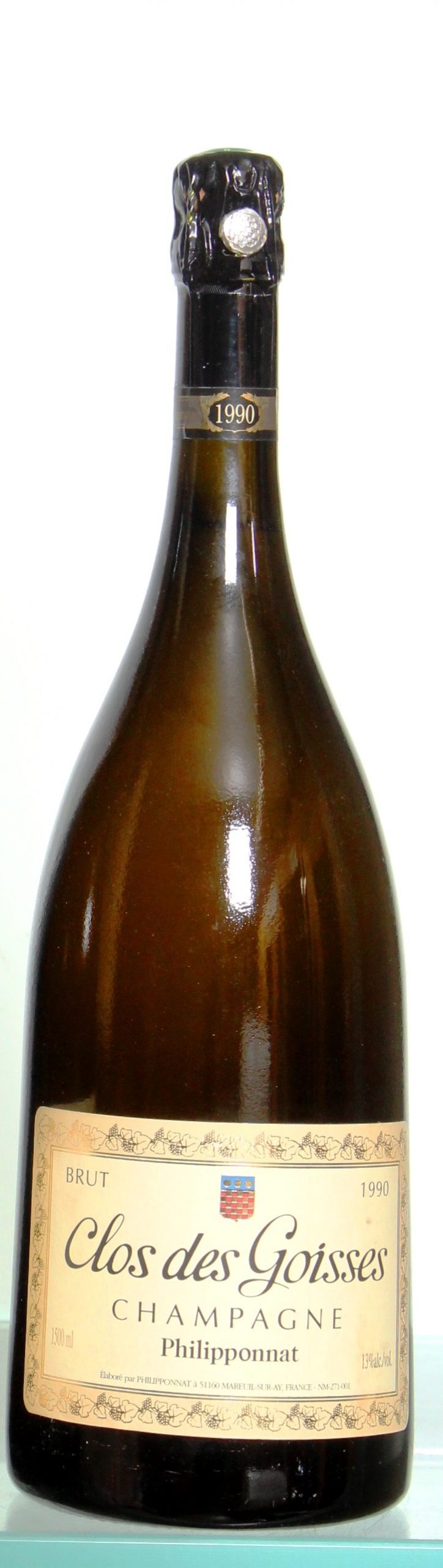 Philipponnat Clos des Goisses, Champagne (1990)