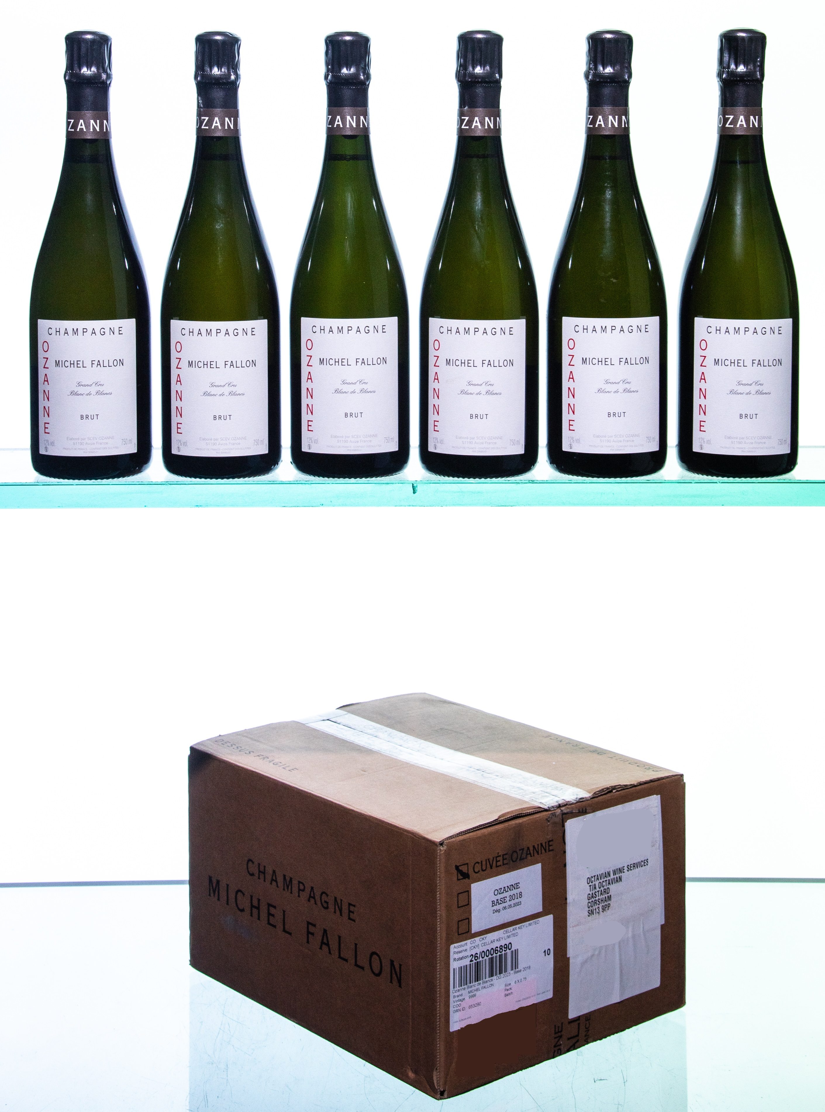 Michel Fallon Ozanne Blanc de blancs Grand Cru, Champagne (NV)