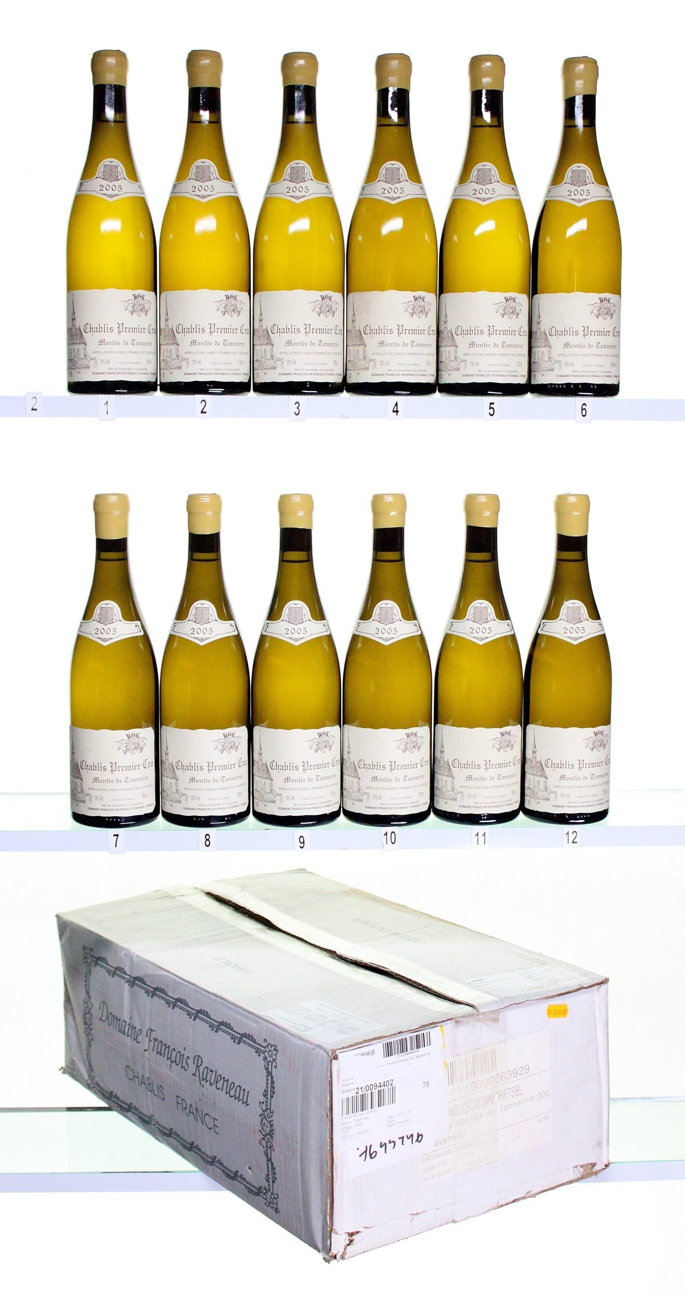 Chablis 1er Cru Montee de Tonnerre, Domaine Raveneau, Burgundy (2005)