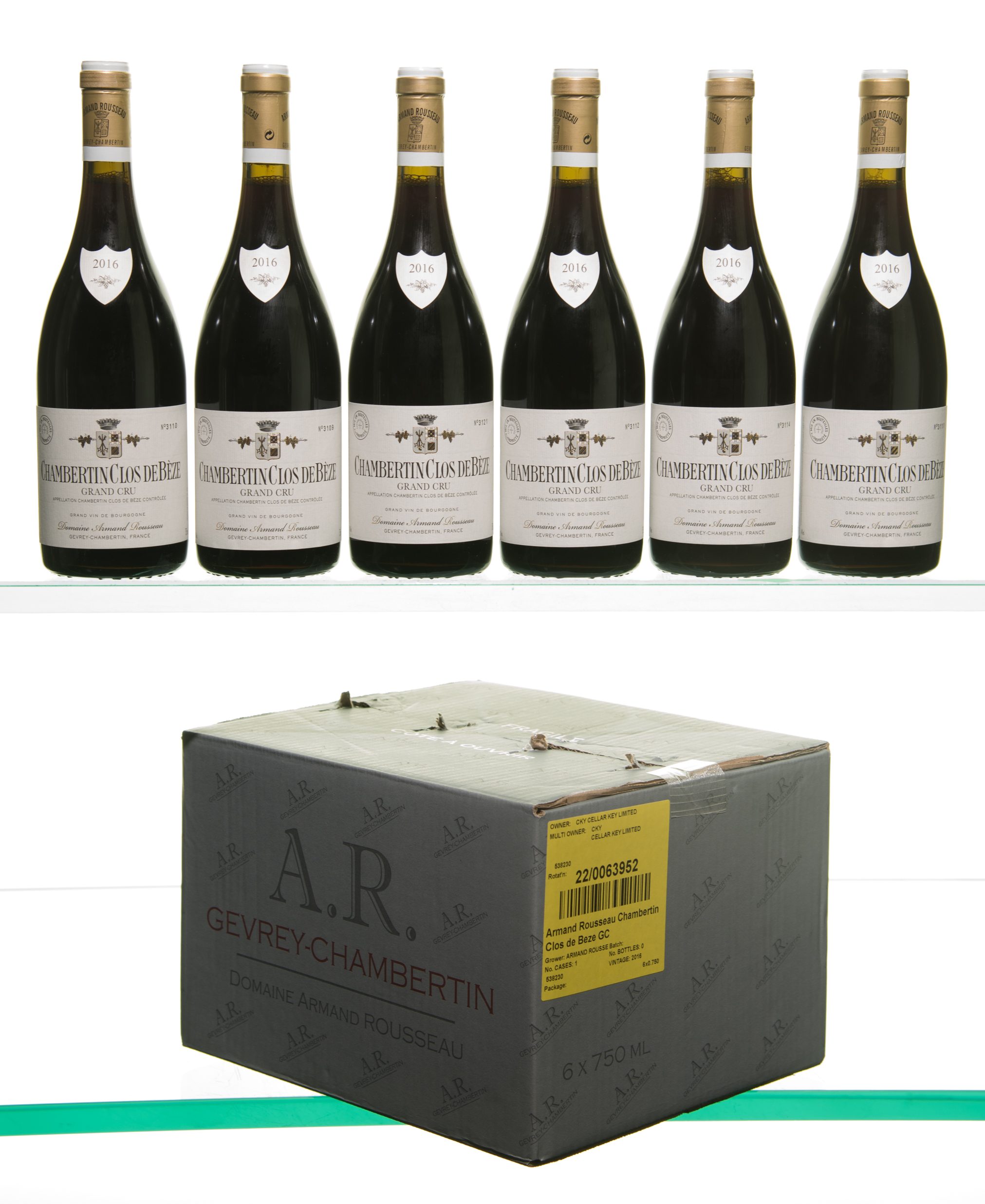Chambertin Clos de Beze Grand Cru, Rousseau, Burgundy (2016)