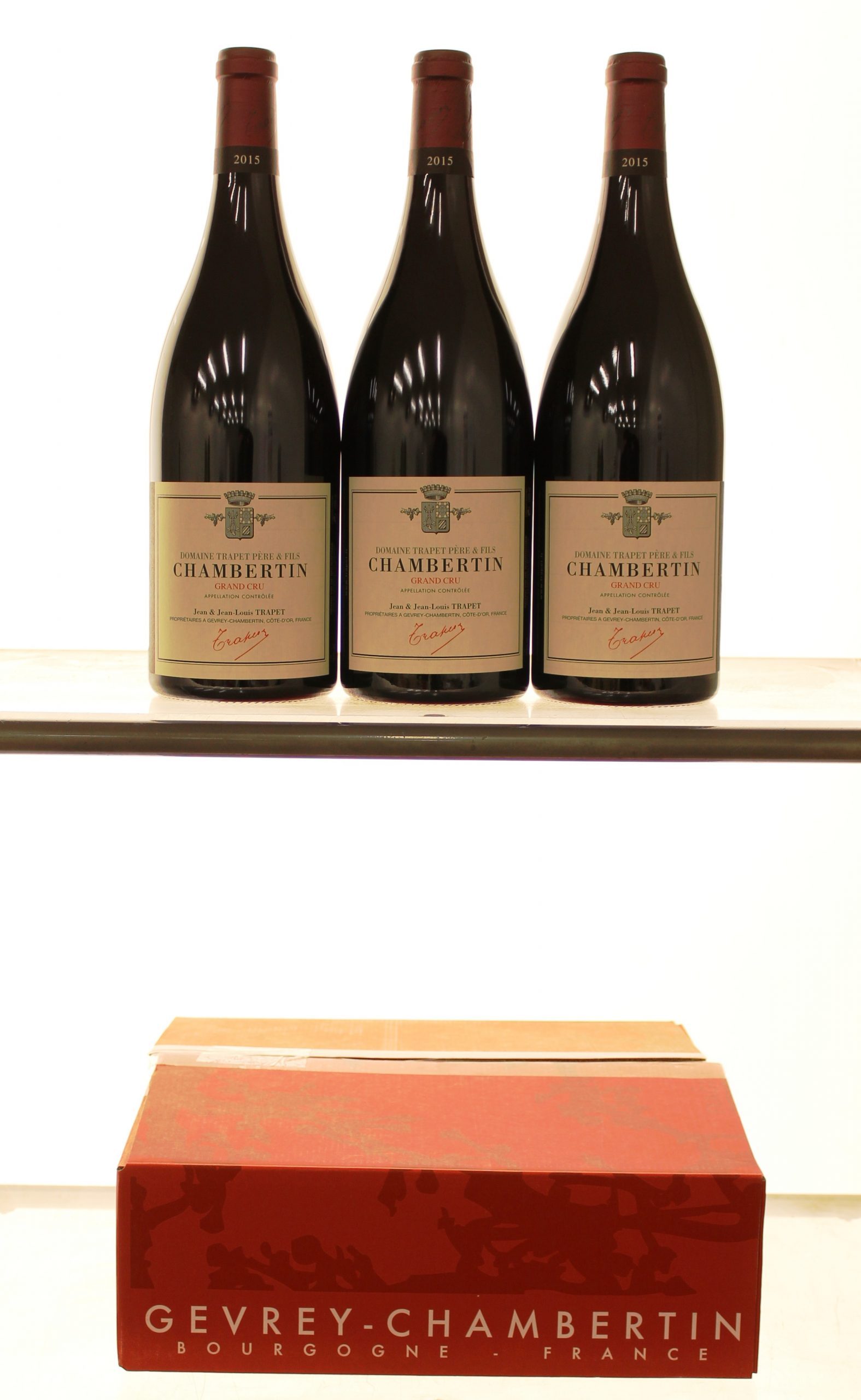 Chambertin Grand Cru, JL Trapet, Burgundy (2015) Magnums